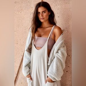 free people got shot onesie - green smoke 💚